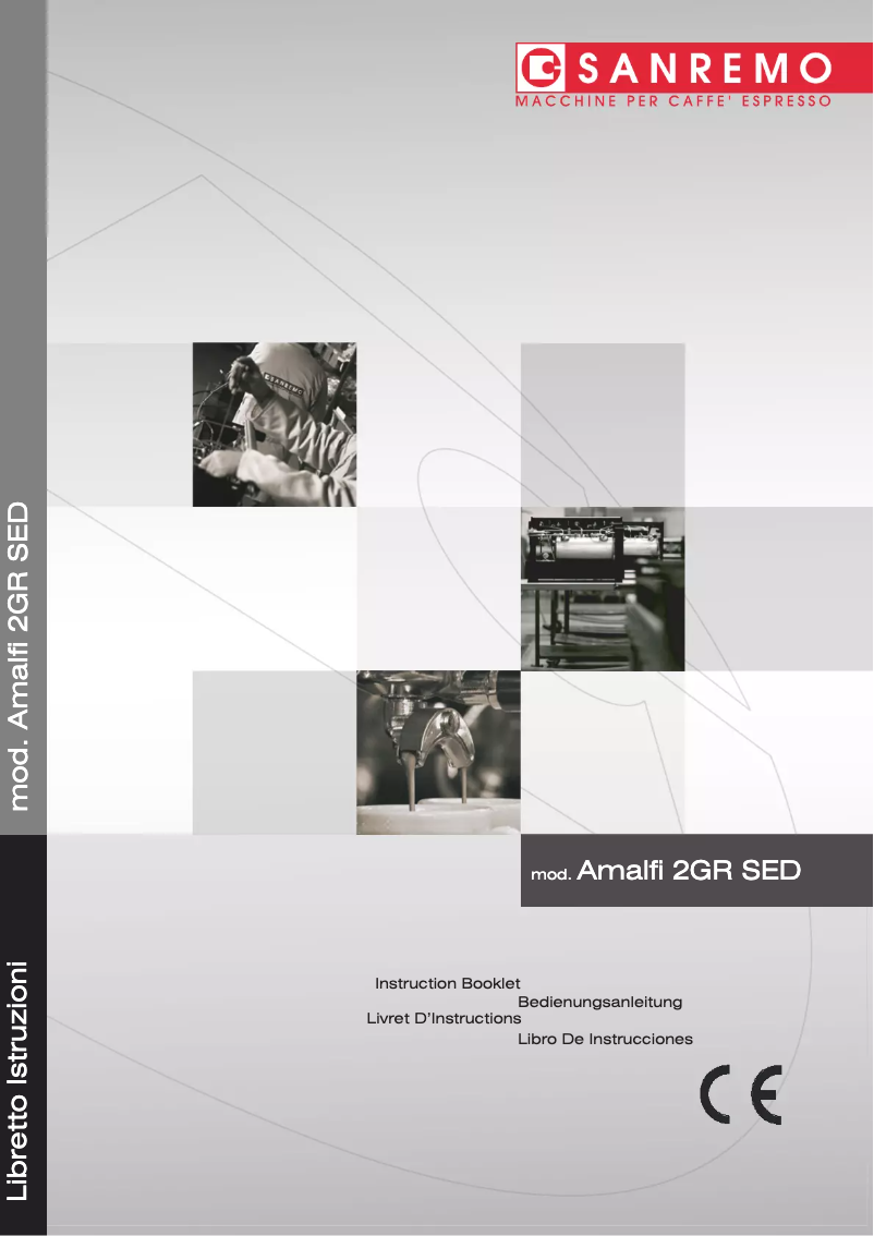 Page n°1 - Manuel utilisateur Sanremo Amalfi