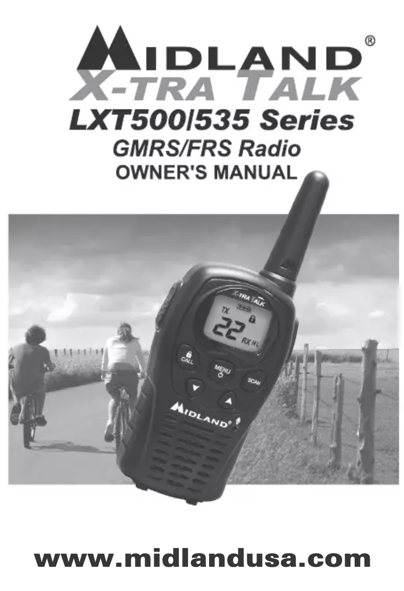 Image de la première page du manuel de l'appareil LXT500