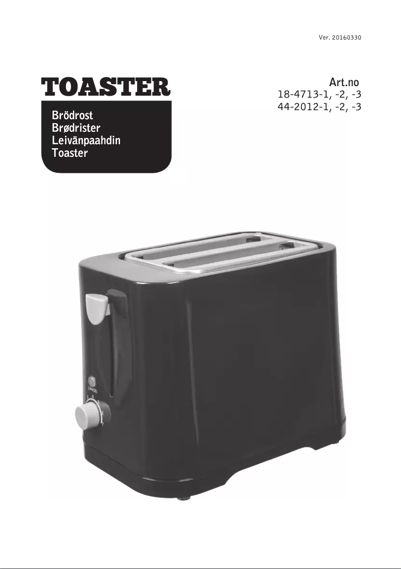 Image de la première page du manuel de l'appareil T353VM