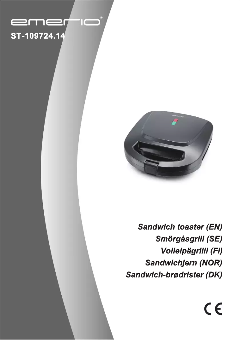 Page 1 de la notice Manuel utilisateur Emerio ST-109724.14