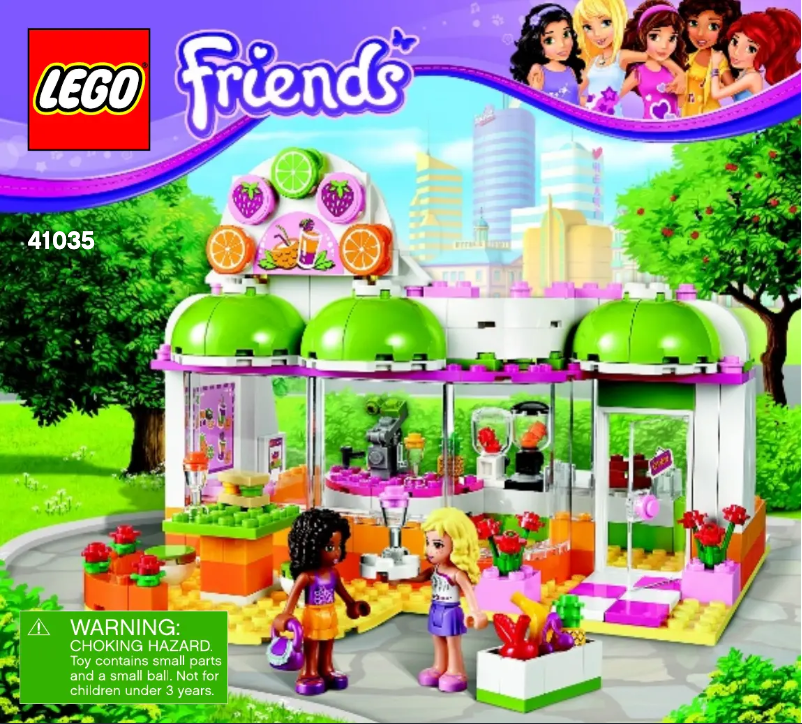 Image de la première page du manuel de l'appareil Friends 41035