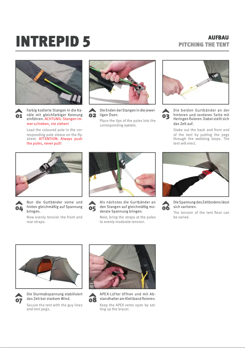 Page n°1 - Manuel utilisateur Wechsel Intrepid 5