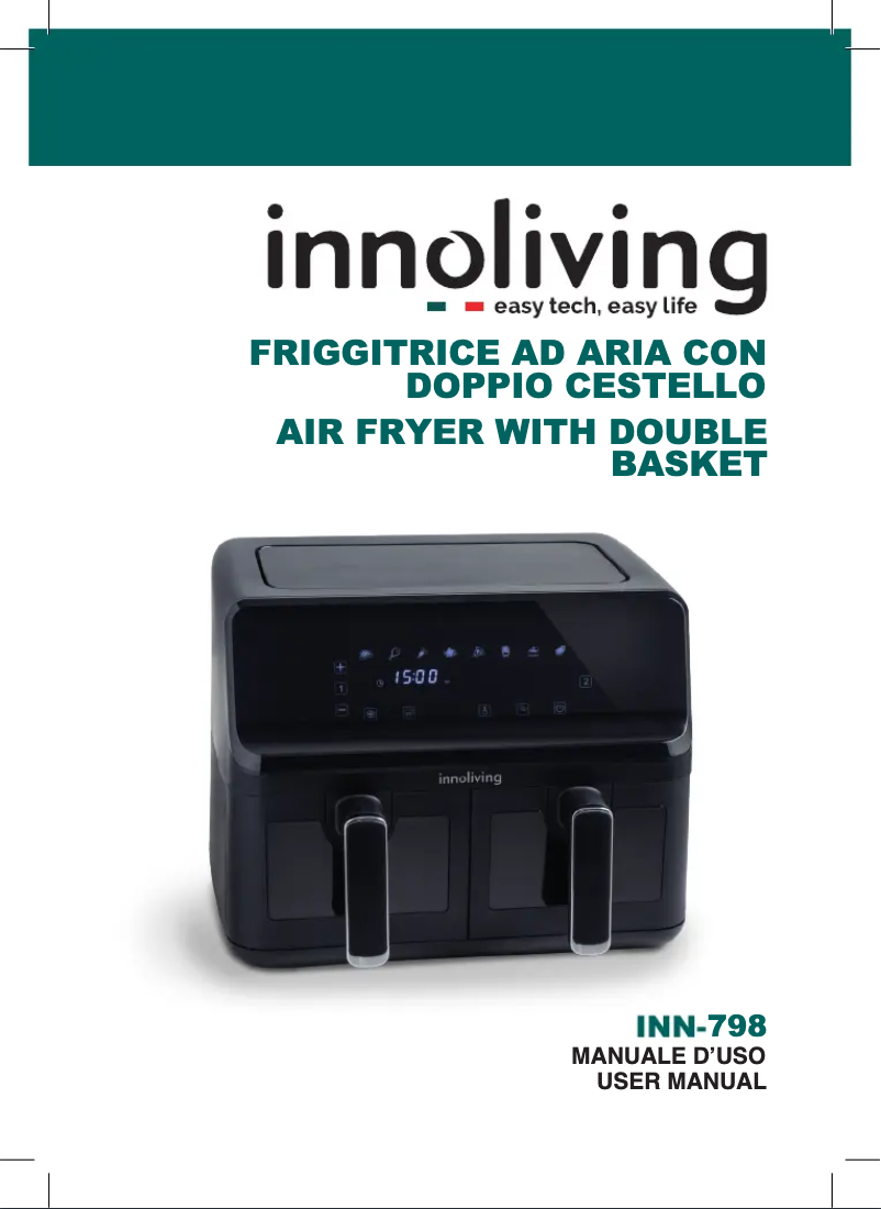 Image de la première page du manuel de l'appareil INN-798