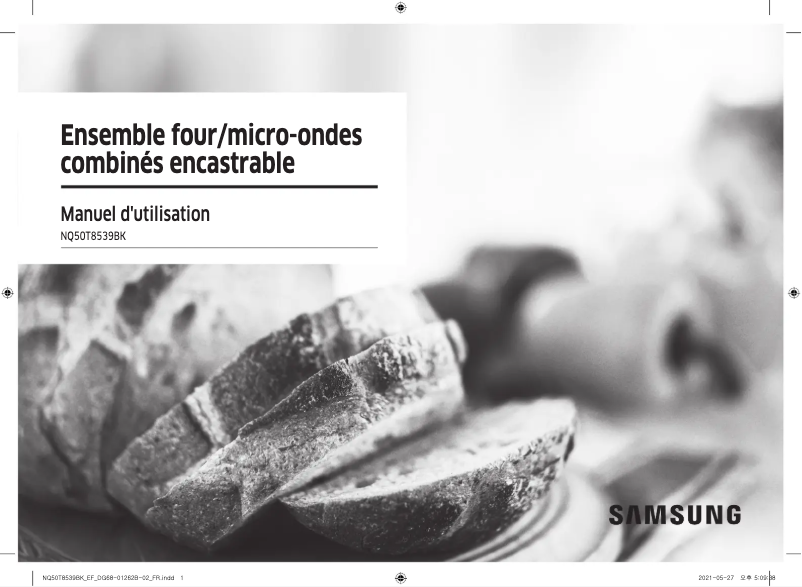 Page 1 de la notice Manuel utilisateur Samsung NQ50T8539BK