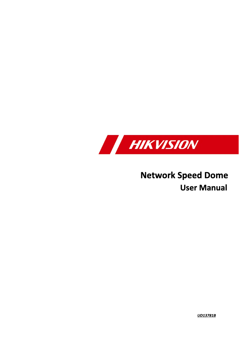 Page n°1 - Mode d'emploi Hikvision DS-2DE7A245IX-AE/S1