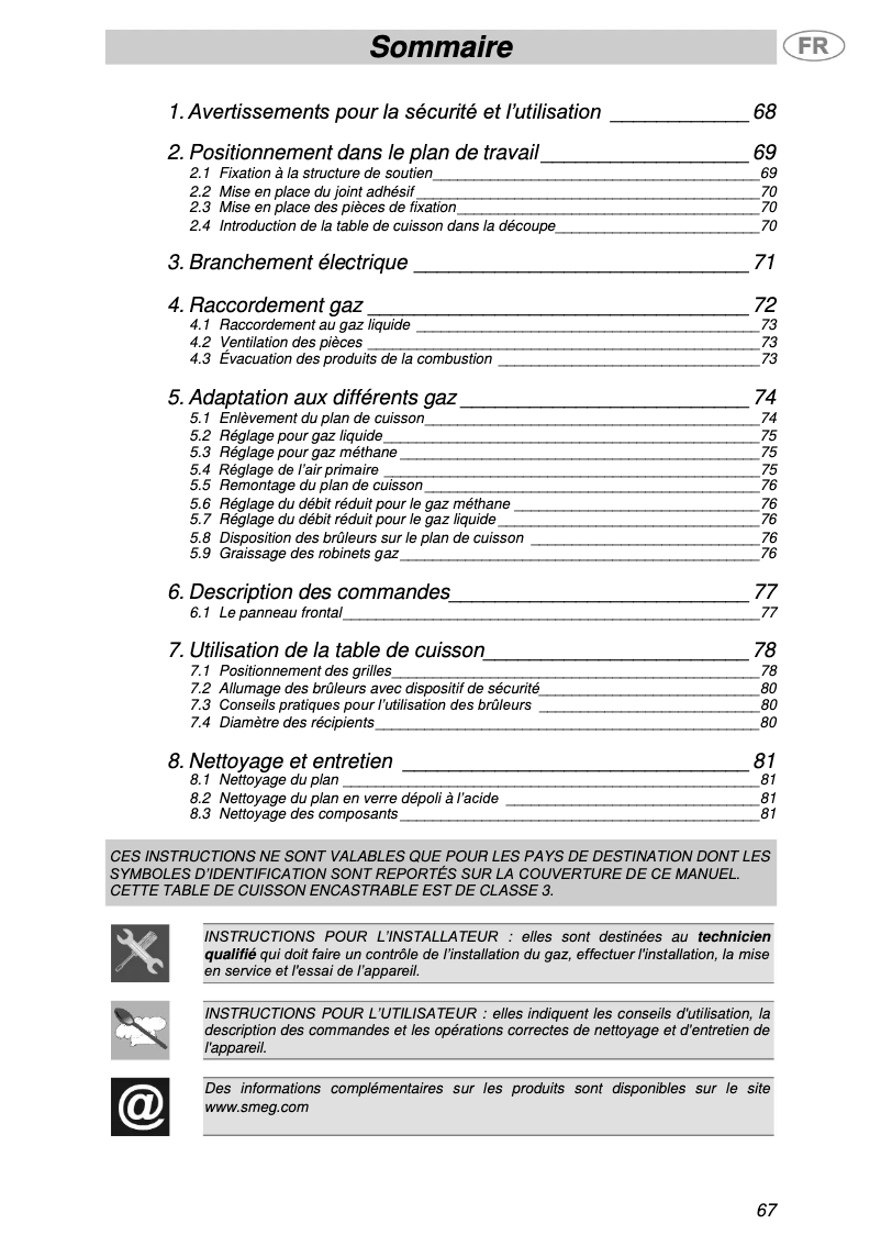 Image de la première page du manuel de l'appareil PX750