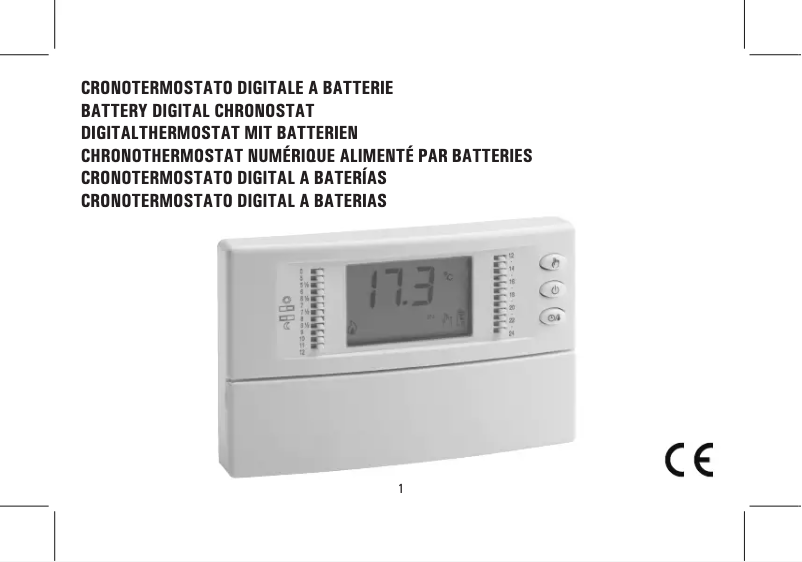 Página 1 del manual Manual de usuario Seitron TCD01B