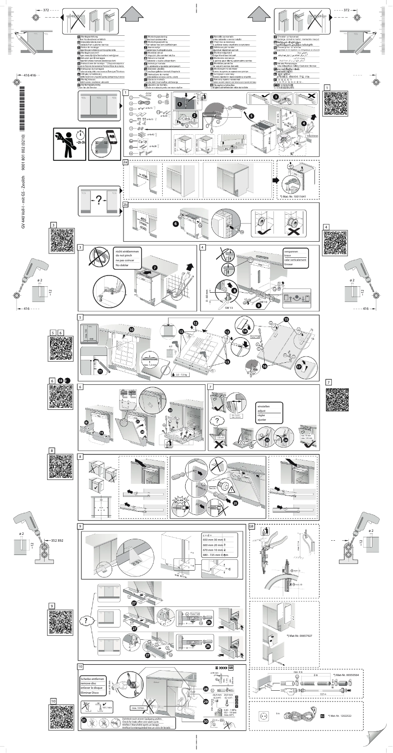 Page n°1 - Manuel utilisateur Bosch SPV6YMX01E
