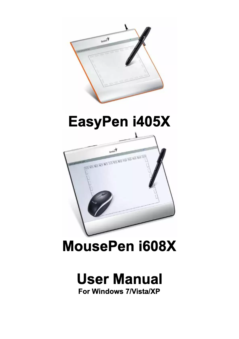 Image de la première page du manuel de l'appareil EasyPen i405X