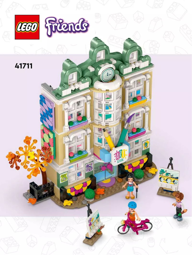 Page 1 de la notice Manuel utilisateur Lego Friends 41711