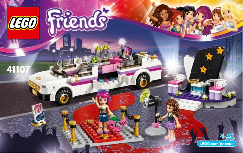 Page 1 de la notice Manuel utilisateur Lego Friends 41107