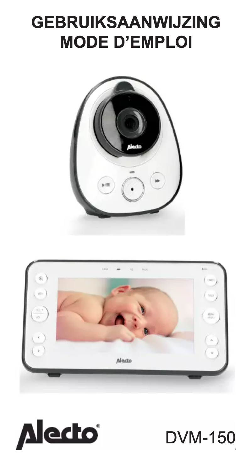 Page n°1 - Manuel utilisateur Alecto DVM-150