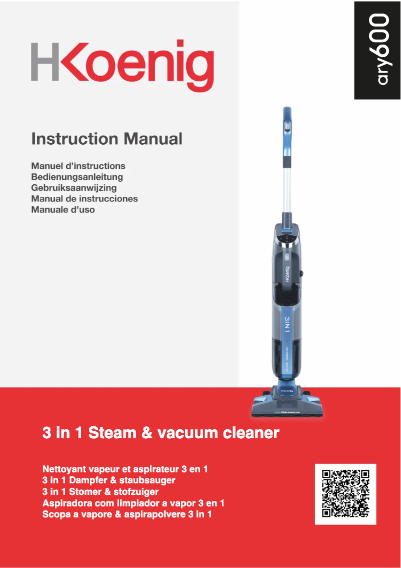 Página 1 del manual Manual de usuario H.Koenig ARYA600