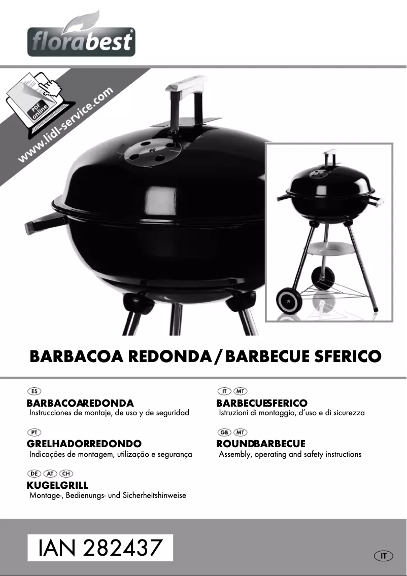 Image de la première page du manuel de l'appareil IAN 282437