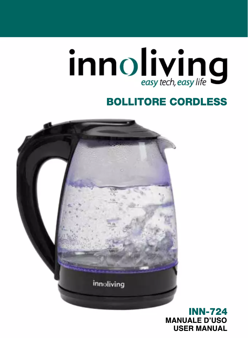 Page 1 de la notice Manuel utilisateur Innoliving INN-724
