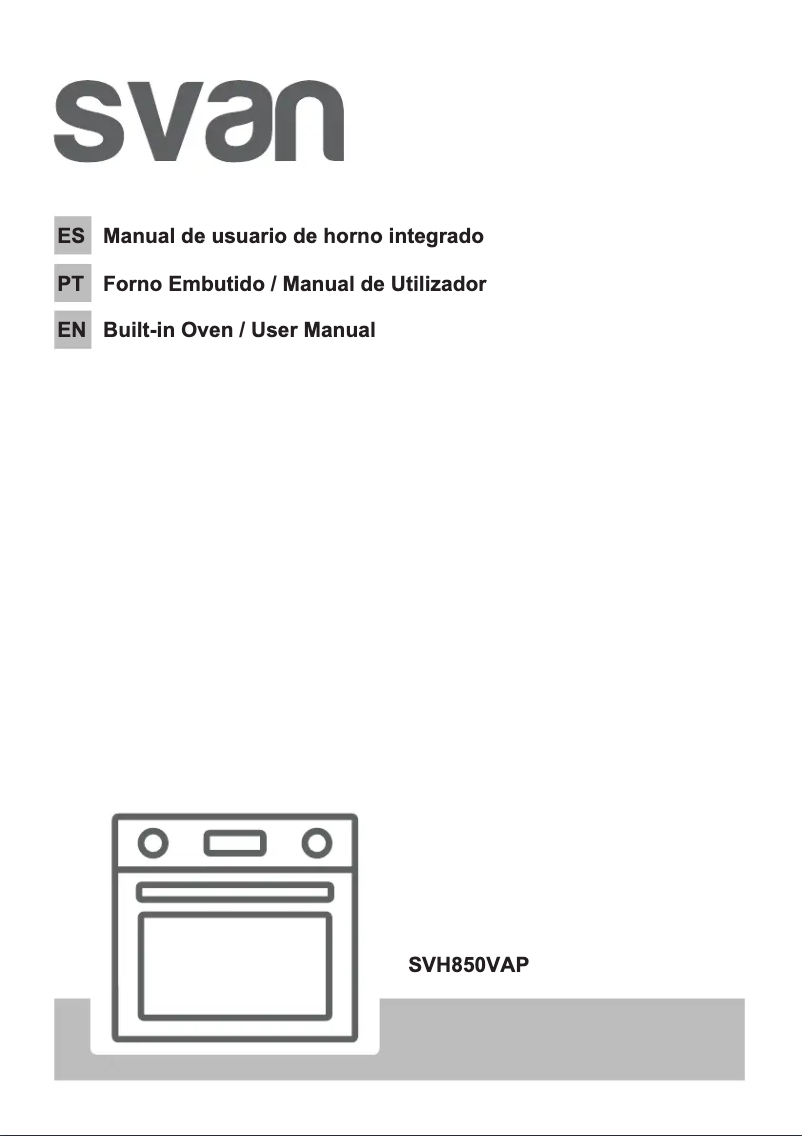 Image de la première page du manuel de l'appareil SVH850VAP