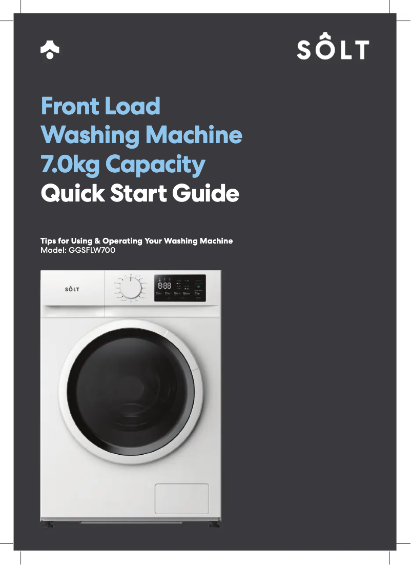 Page n°1 - Guide de démarrage rapide Sôlt GGSFLW700