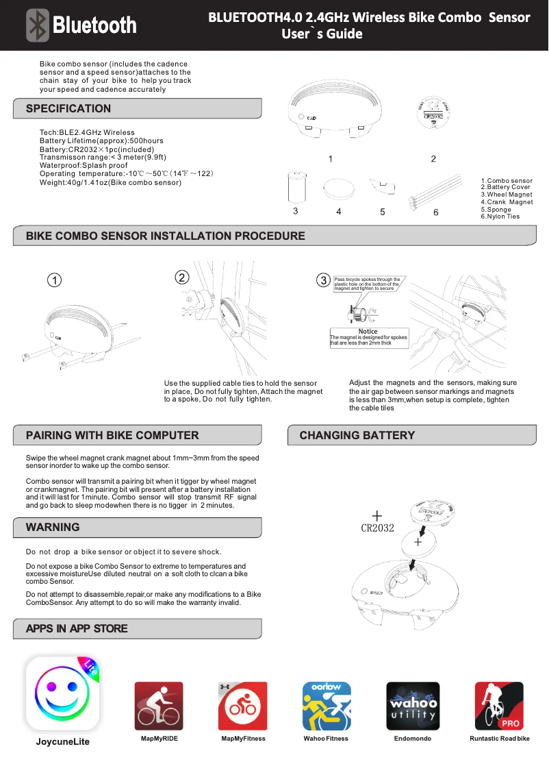 Page n°1 - Manuel utilisateur Sunding SD-518
