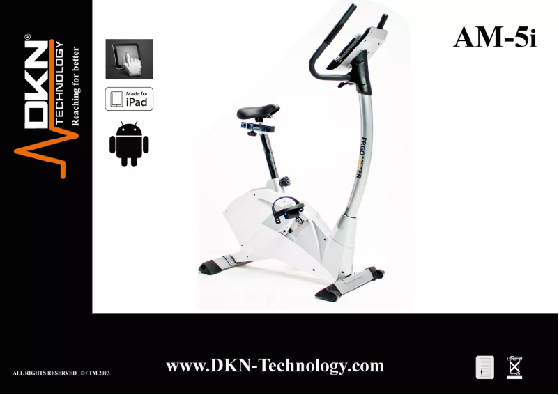 Page n°1 - Manuel utilisateur DKN AM-5i