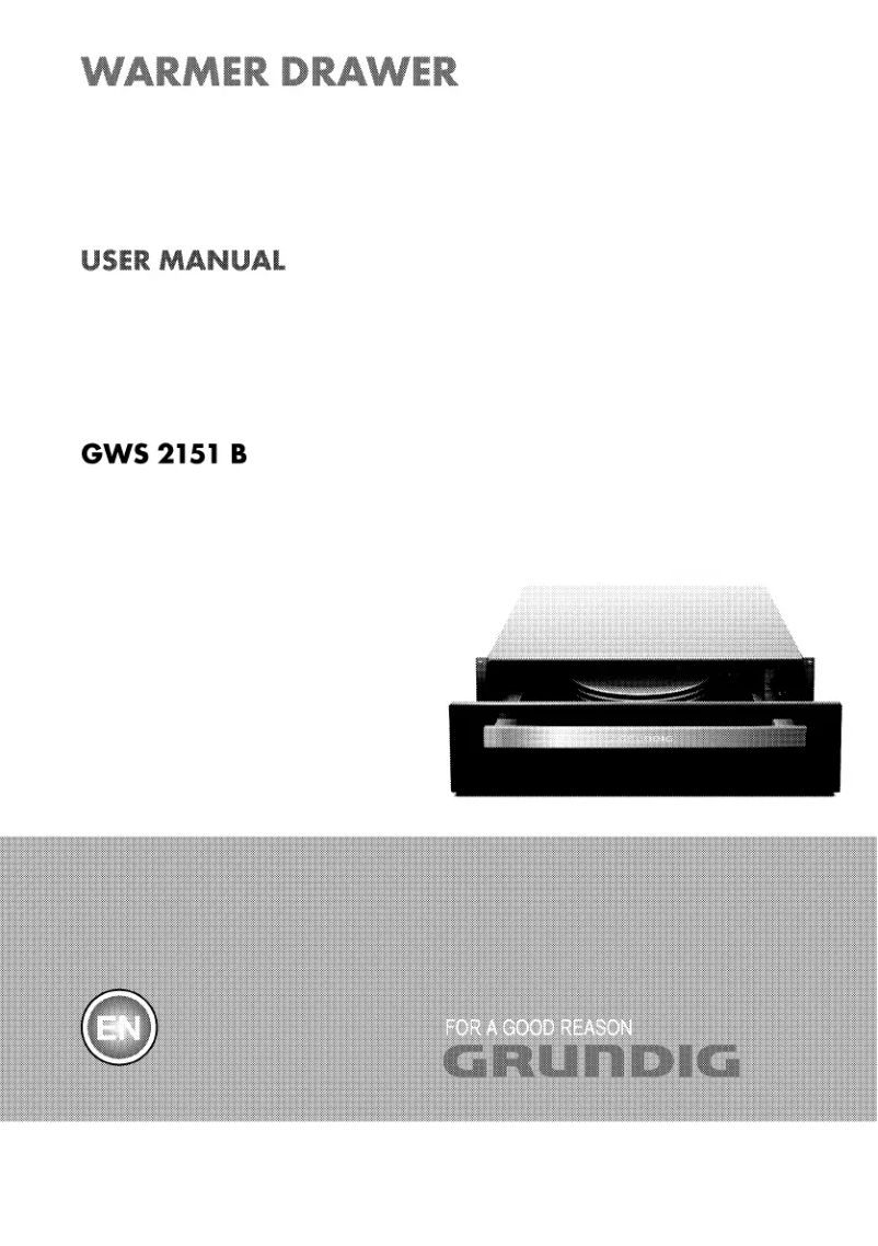 Page 1 de la notice Manuel utilisateur Grundig GWS2151B