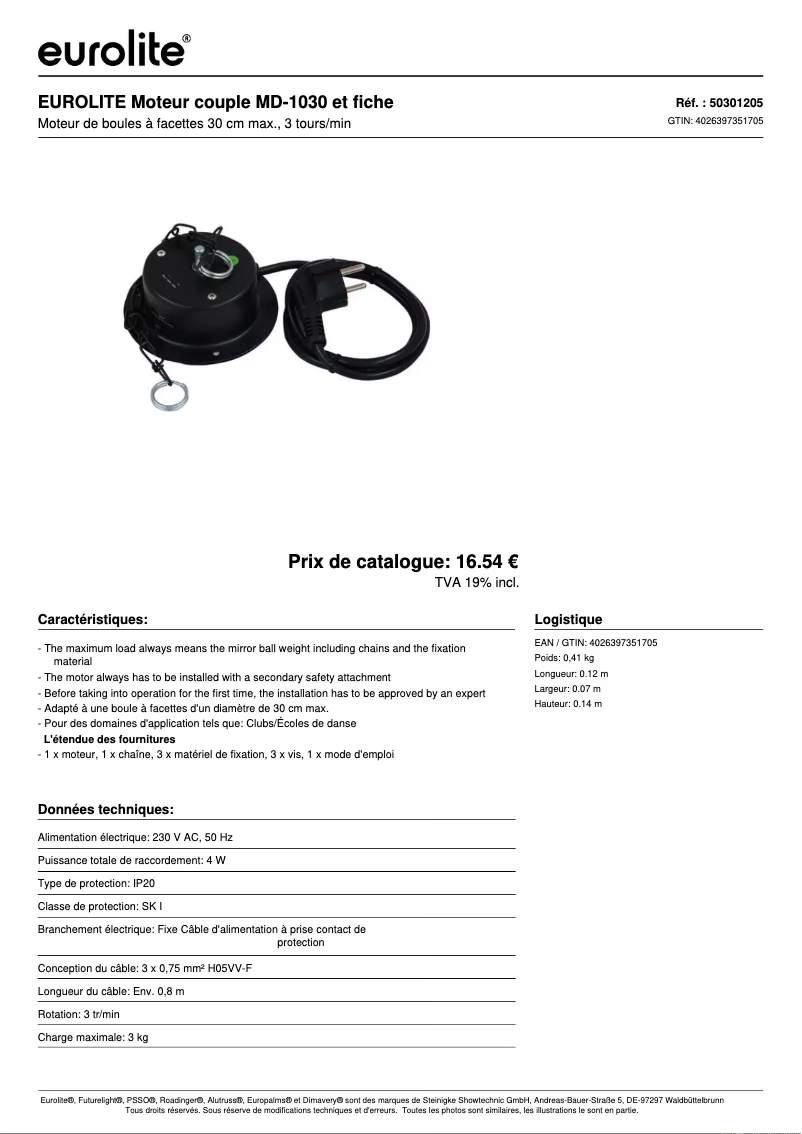 Imagen de la primera página del manual del dispositivo MD-1030