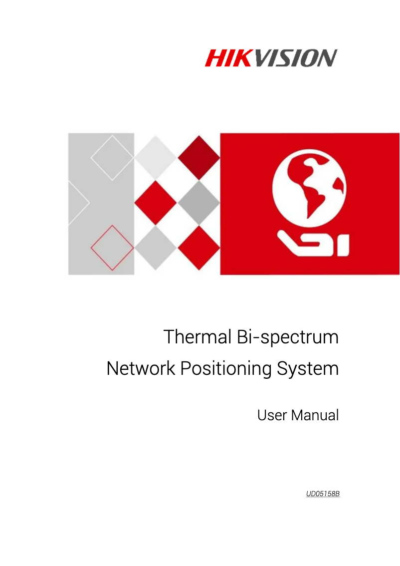 Page 1 de la notice Manuel utilisateur Hikvision DS-2TD8166