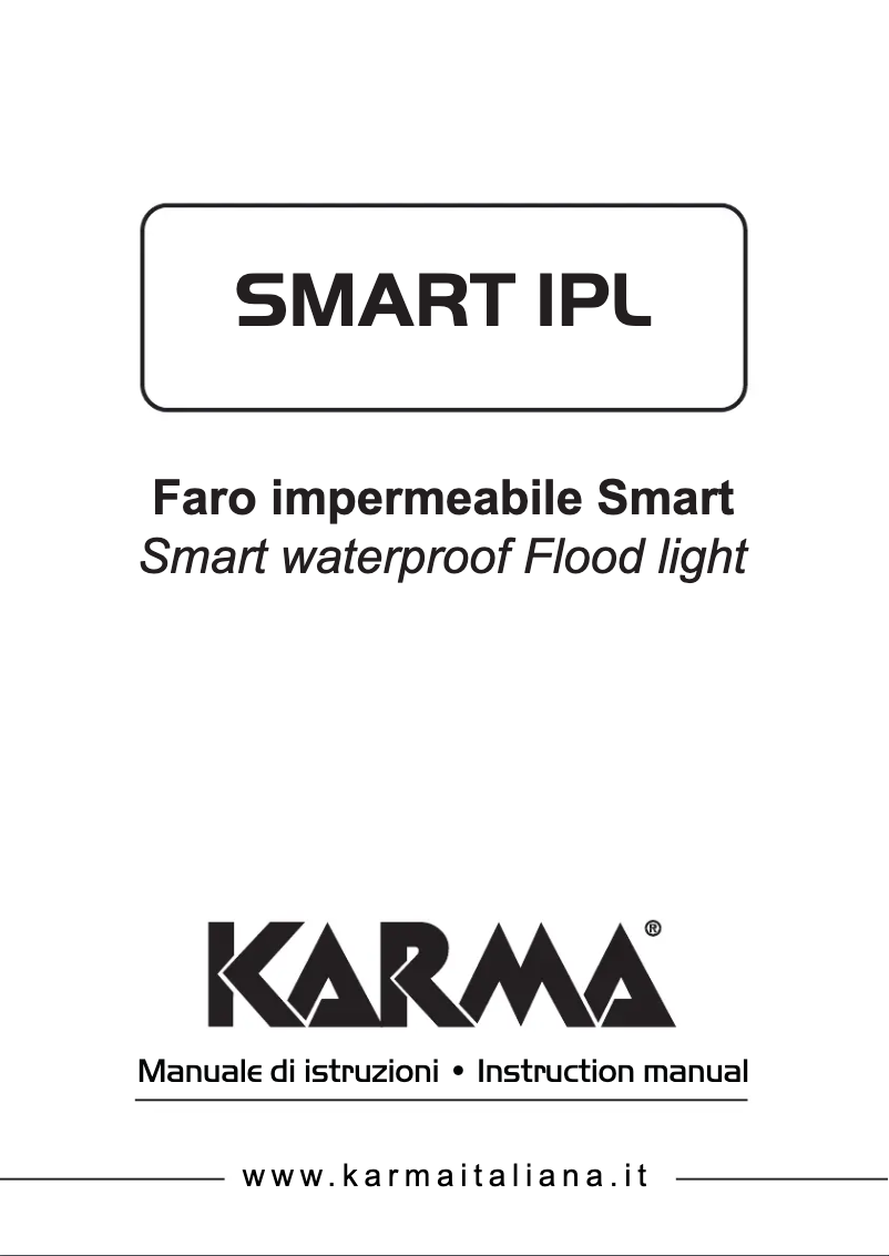 Image de la première page du manuel de l'appareil SMART IPL