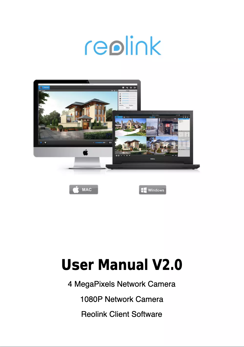 Page 1 of the manual User Manual Reolink RLC-511W