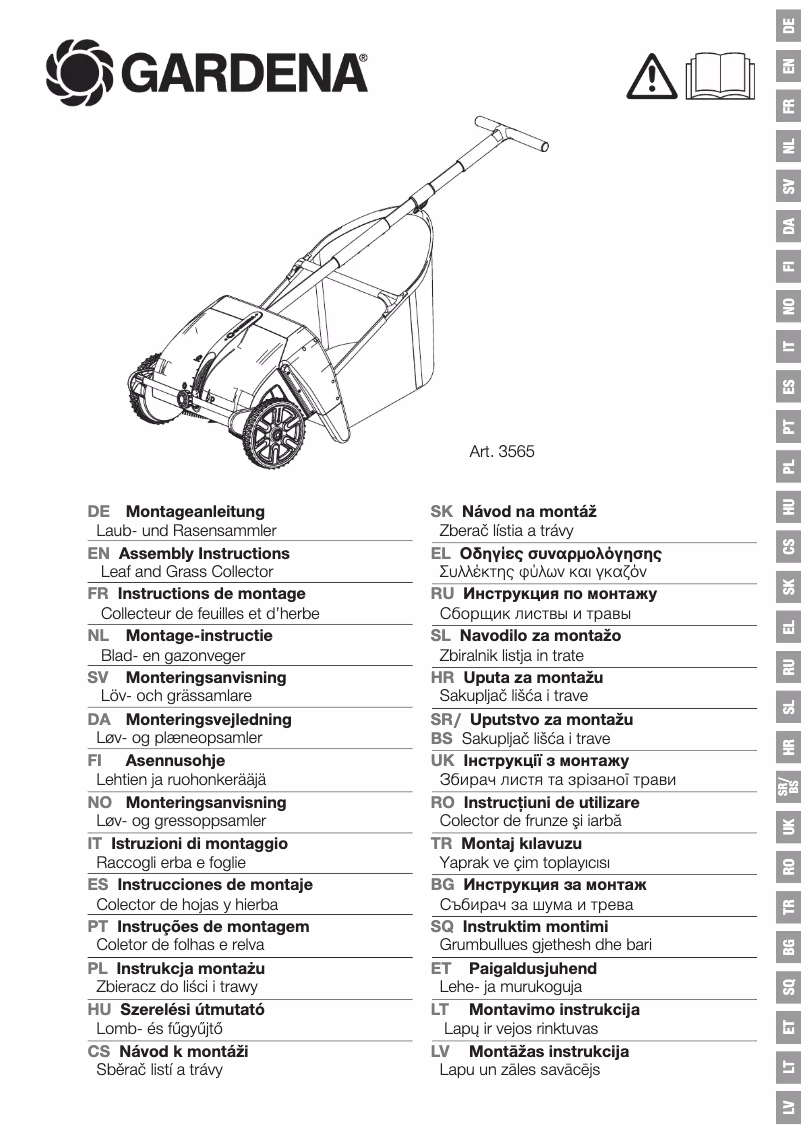 Page n°1 - Manuel utilisateur Gardena 3565