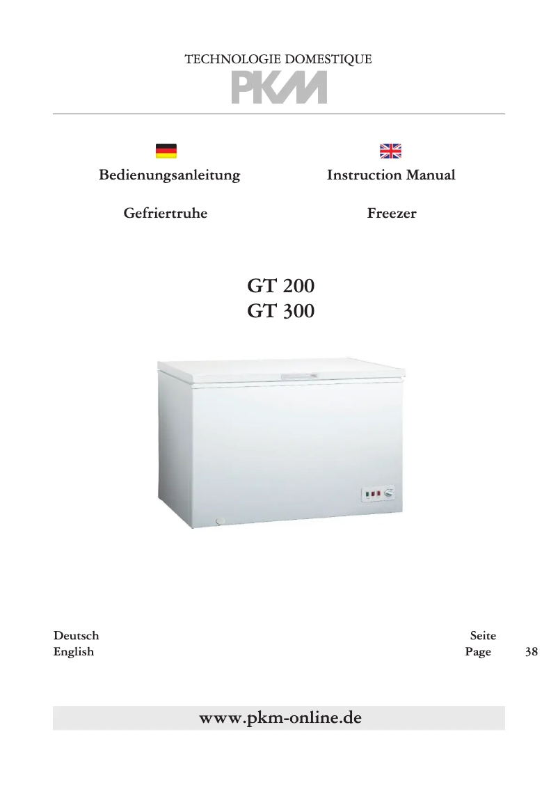 Image de la première page du manuel de l'appareil GT 200