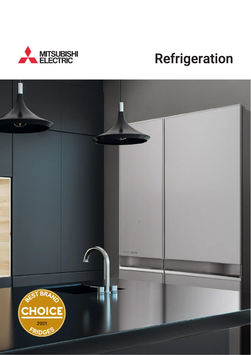 Page 1 de la notice Manuel utilisateur Mitsubishi MR-LX564ER-GBK-A