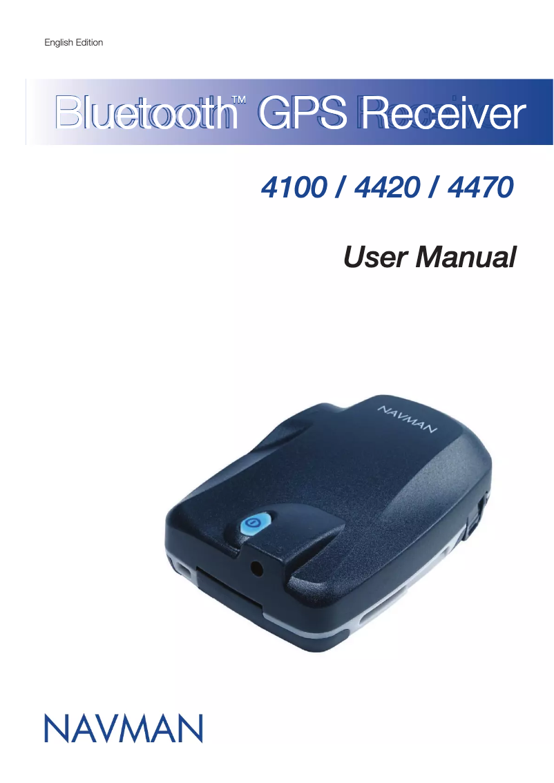 Page 1 de la notice Manuel utilisateur Navman 4470