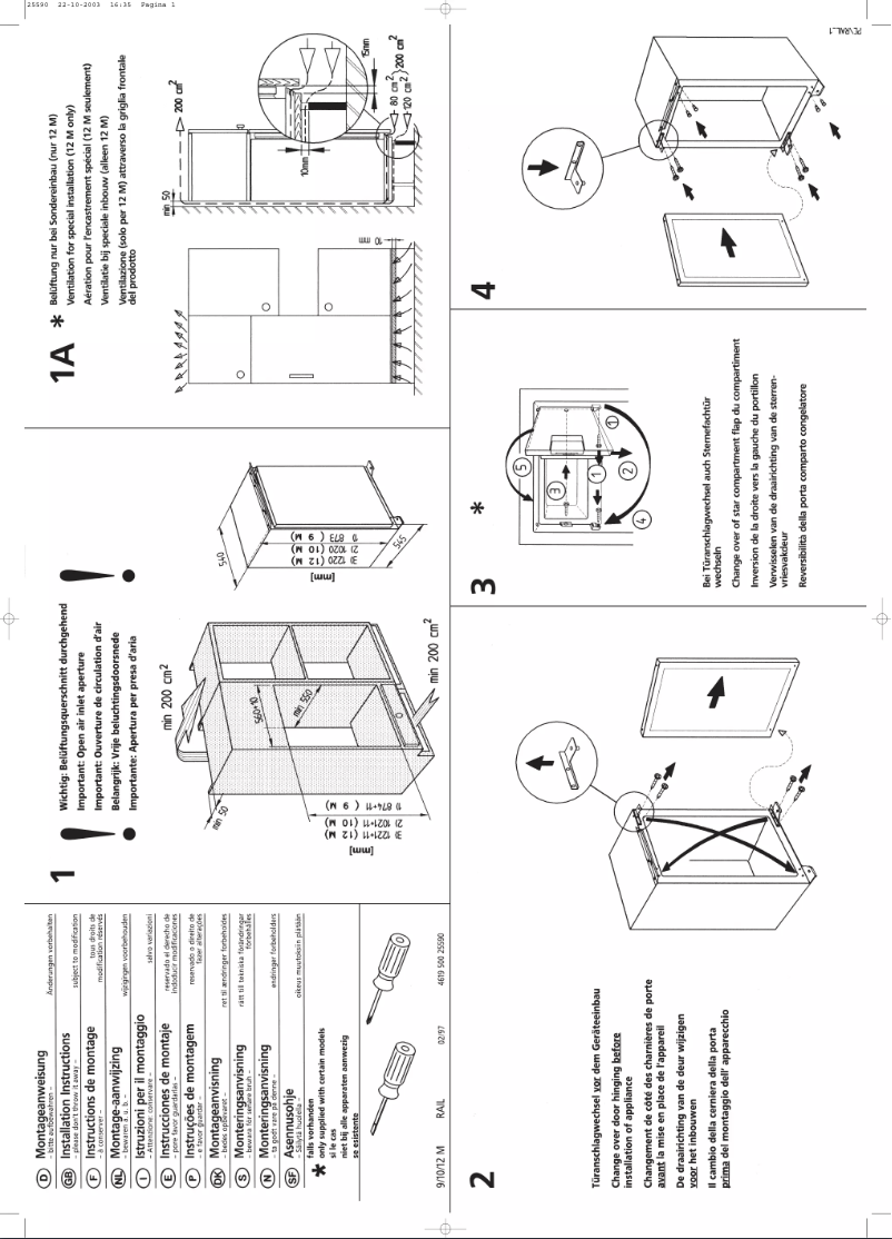 Image de la première page du manuel de l'appareil FR 205 A