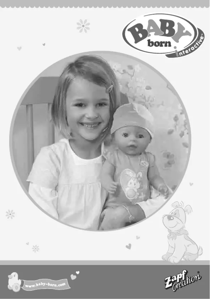 Page 1 de la notice Manuel utilisateur BABY born Interactive