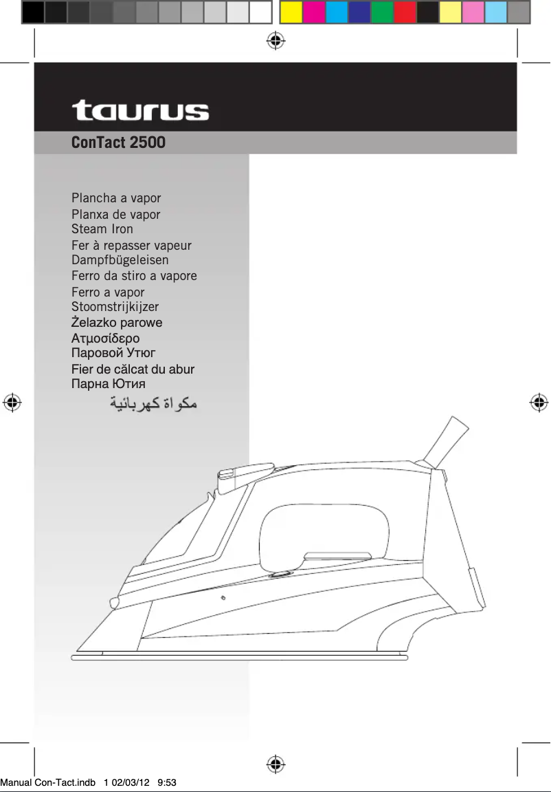 Page 1 de la notice Manuel utilisateur Taurus Con-Tact 2500