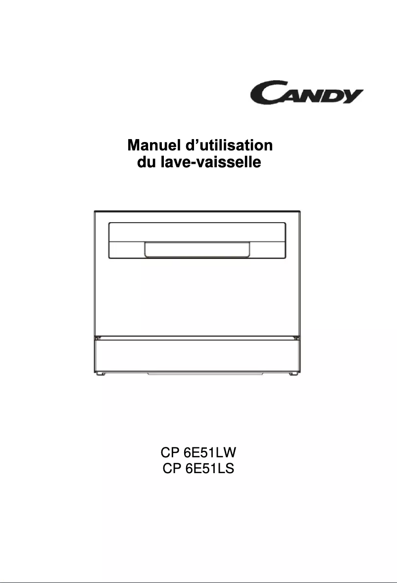 Image de la première page du manuel de l'appareil CP 6E51LS