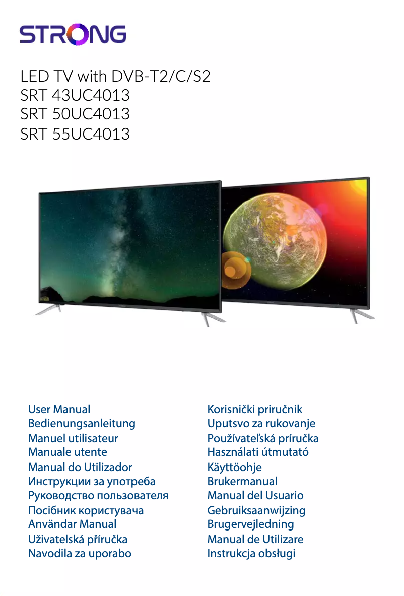 Image de la première page du manuel de l'appareil SRT 43UC4013