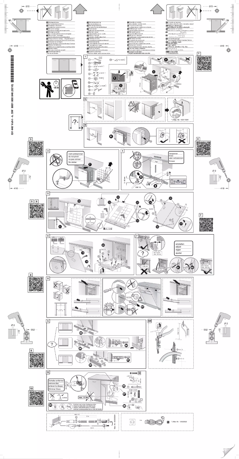 Página 1 del manual Manual de usuario Bosch SPV6EMX65Q