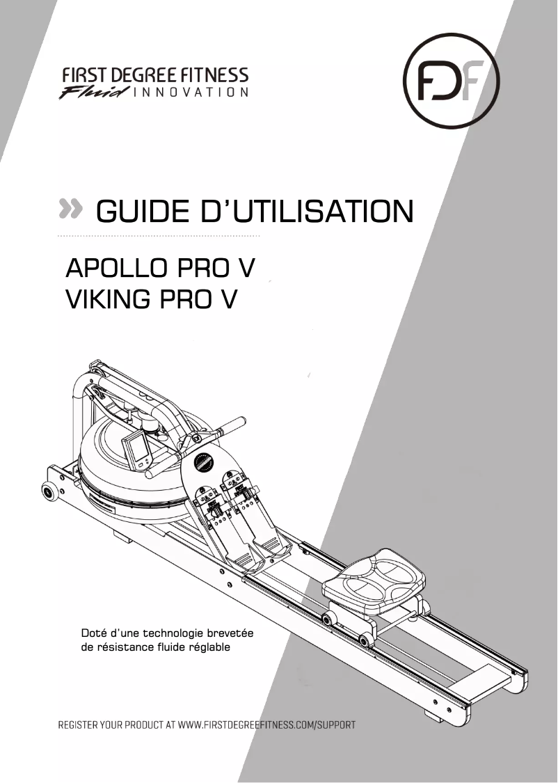 Page n°1 - Manuel utilisateur First Degree Fitness Viking Pro V