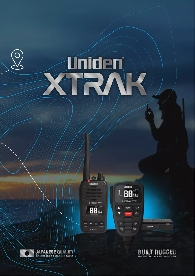 Page n°1 - Brochure Uniden XTRAK 80