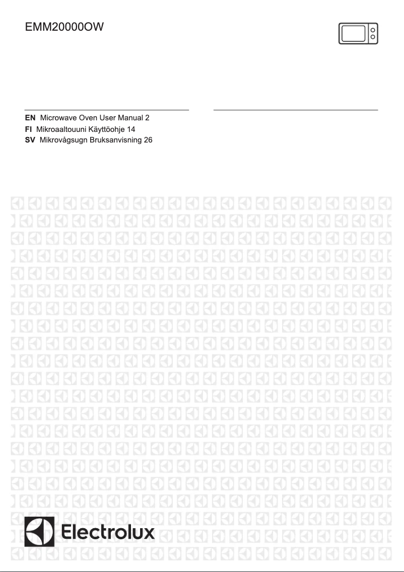 Image de la première page du manuel de l'appareil EMM20000OW