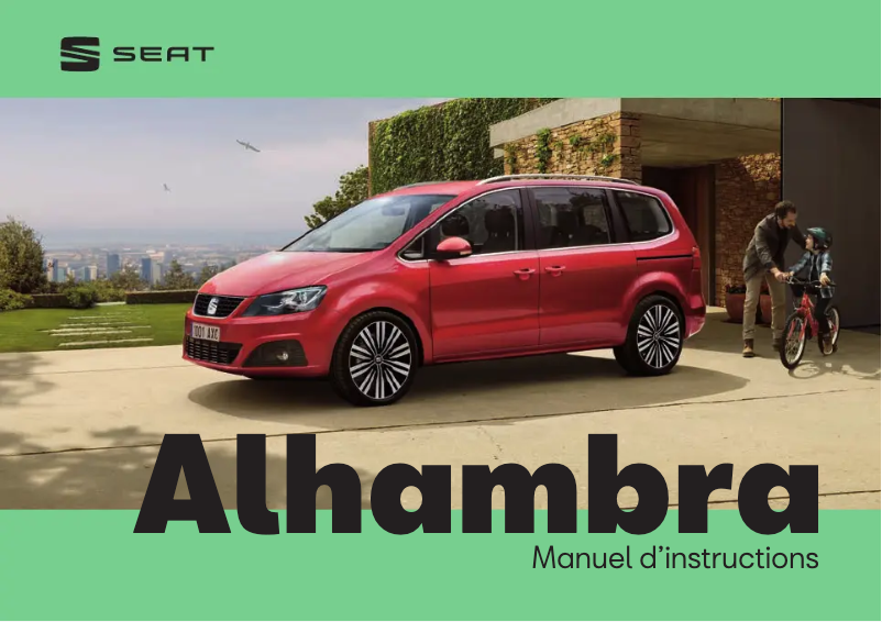 Page 1 de la notice Manuel utilisateur Seat Alhambra (2023)