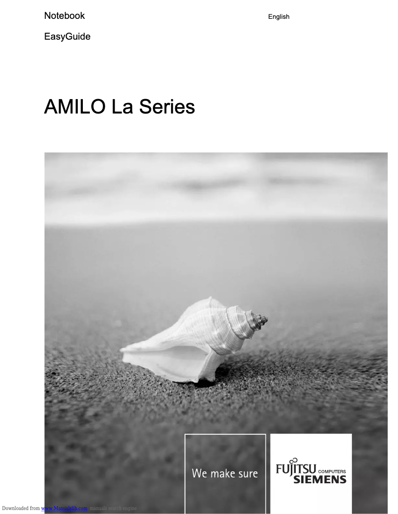 Page 1 de la notice Manuel utilisateur Fujitsu Siemens Amilo LA