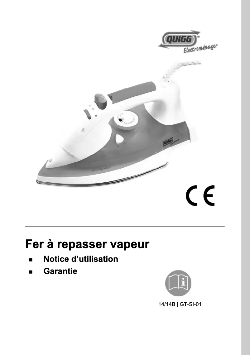 Página 1 del manual Manual de usuario Quigg GT-SI-01