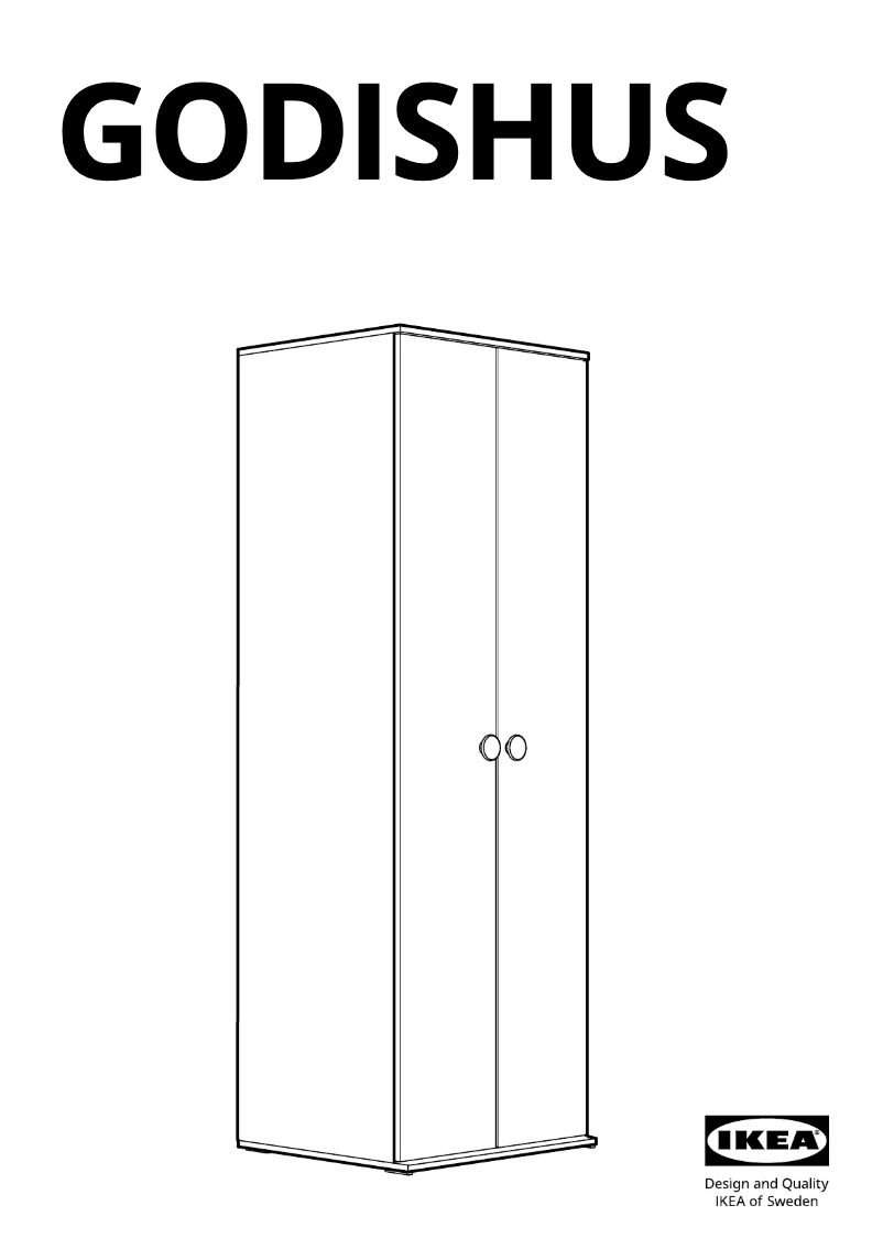 Imagen de la primera página del manual del dispositivo GODISHUS 805.765.12