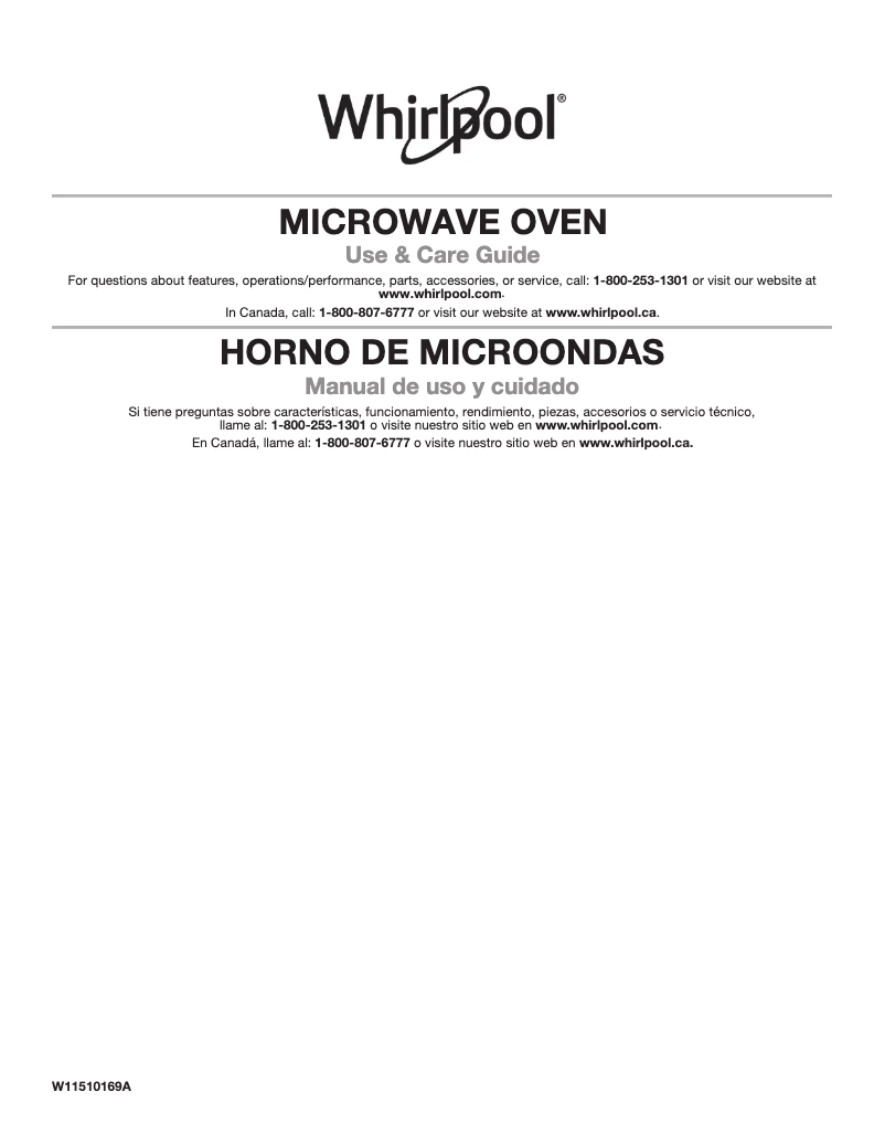 Image de la première page du manuel de l'appareil WMC30309LS