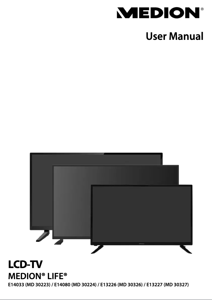 Imagen de la primera página del manual del dispositivo LIFE E14033 (MD 30223)