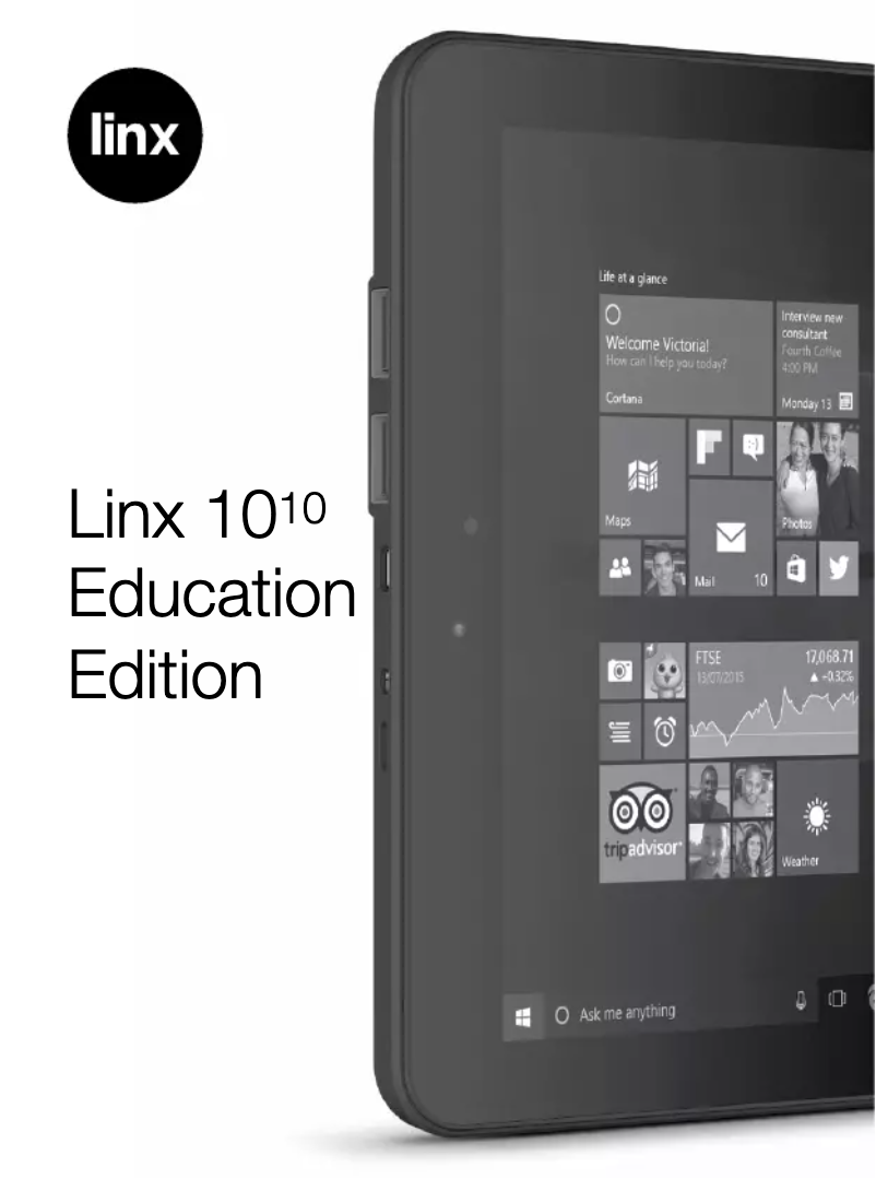 Página 1 del manual Manual de usuario Linx 1010 Education edition