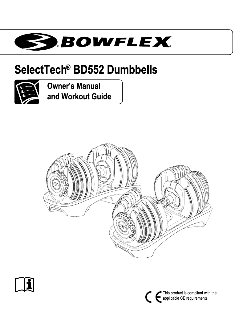 Página 1 del manual Manual de usuario Bowflex SelectTech 552i