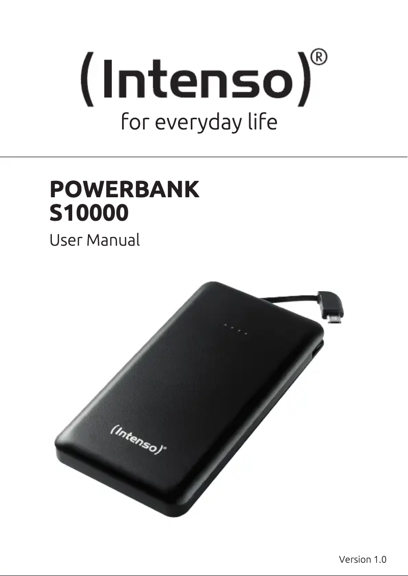 Image de la première page du manuel de l'appareil Powerbank S5000